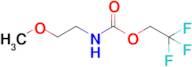 2,2,2-Trifluoroethyl n-(2-methoxyethyl)carbamate