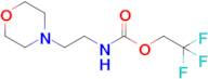 2,2,2-Trifluoroethyl n-[2-(morpholin-4-yl)ethyl]carbamate