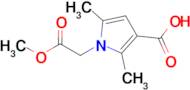 1-(2-Methoxy-2-oxoethyl)-2,5-dimethyl-1h-pyrrole-3-carboxylic acid