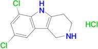 6,8-Dichloro-1h,2h,3h,4h,5h-pyrido[4,3-b]indole hydrochloride