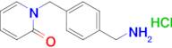 1-{[4-(aminomethyl)phenyl]methyl}-1,2-dihydropyridin-2-one hydrochloride