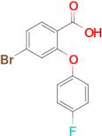 4-Bromo-2-(4-fluorophenoxy)benzoic acid