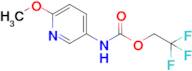 2,2,2-Trifluoroethyl n-(6-methoxypyridin-3-yl)carbamate