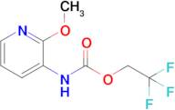 2,2,2-Trifluoroethyl n-(2-methoxypyridin-3-yl)carbamate