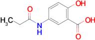 2-Hydroxy-5-propanamidobenzoic acid
