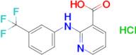 2-{[3-(trifluoromethyl)phenyl]amino}pyridine-3-carboxylic acid hydrochloride