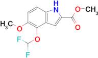 Methyl 4-(difluoromethoxy)-5-methoxy-1h-indole-2-carboxylate
