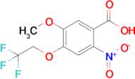 5-Methoxy-2-nitro-4-(2,2,2-trifluoroethoxy)benzoic acid