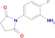 1-(3-Amino-4-fluorophenyl)pyrrolidine-2,5-dione