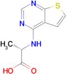 (2s)-2-({thieno[2,3-d]pyrimidin-4-yl}amino)propanoic acid