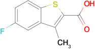 5-Fluoro-3-methyl-1-benzothiophene-2-carboxylic acid