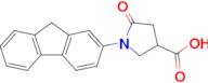 1-(9h-Fluoren-2-yl)-5-oxopyrrolidine-3-carboxylic acid