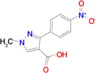 1-Methyl-3-(4-nitrophenyl)-1h-pyrazole-4-carboxylic acid