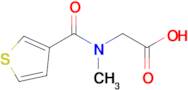 2-(n-Methyl-1-thiophen-3-ylformamido)acetic acid