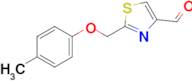 2-(4-Methylphenoxymethyl)-1,3-thiazole-4-carbaldehyde