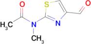 n-(4-Formyl-1,3-thiazol-2-yl)-n-methylacetamide