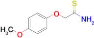 2-(4-Methoxyphenoxy)ethanethioamide