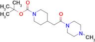 Tert-butyl 4-[2-(4-methylpiperazin-1-yl)-2-oxoethyl]piperidine-1-carboxylate