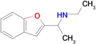 [1-(1-benzofuran-2-yl)ethyl](ethyl)amine