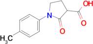 1-(4-Methylphenyl)-2-oxopyrrolidine-3-carboxylic acid