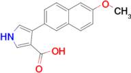 4-(6-Methoxynaphthalen-2-yl)-1h-pyrrole-3-carboxylic acid