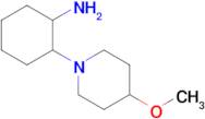 2-(4-Methoxypiperidin-1-yl)cyclohexan-1-amine