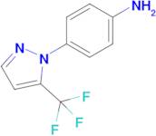 4-[5-(trifluoromethyl)-1h-pyrazol-1-yl]aniline