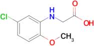 2-[(5-chloro-2-methoxyphenyl)amino]acetic acid