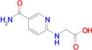 2-[(5-carbamoylpyridin-2-yl)amino]acetic acid