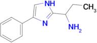 1-(4-Phenyl-1h-imidazol-2-yl)propan-1-amine