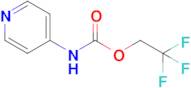 2,2,2-Trifluoroethyl n-(pyridin-4-yl)carbamate