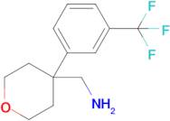 {4-[3-(trifluoromethyl)phenyl]oxan-4-yl}methanamine