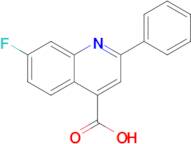 7-Fluoro-2-phenylquinoline-4-carboxylic acid