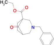 Ethyl 3-benzyl-8-oxo-3-azabicyclo[3.2.1]octane-1-carboxylate