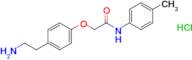 2-[4-(2-aminoethyl)phenoxy]-n-(4-methylphenyl)acetamide hydrochloride