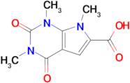 1,3,7-Trimethyl-2,4-dioxo-1h,2h,3h,4h,7h-pyrrolo[2,3-d]pyrimidine-6-carboxylic acid