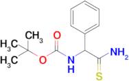 Tert-butyl n-[carbamothioyl(phenyl)methyl]carbamate