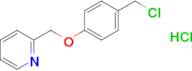 2-[4-(chloromethyl)phenoxymethyl]pyridine hydrochloride