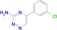 5-(3-Chlorophenyl)-1,2,4-triazin-3-amine