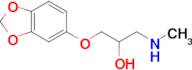 [3-(1,3-dioxaindan-5-yloxy)-2-hydroxypropyl](methyl)amine