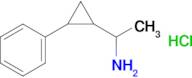 1-(2-Phenylcyclopropyl)ethan-1-amine hydrochloride