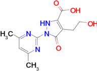 1-(4,6-Dimethylpyrimidin-2-yl)-4-(2-hydroxyethyl)-5-oxo-2,5-dihydro-1h-pyrazole-3-carboxylic acid