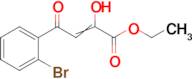 ethyl 4-(2-bromophenyl)-2-hydroxy-4-oxobut-2-enoate