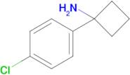 1-(4-Chlorophenyl)cyclobutan-1-amine