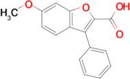 6-Methoxy-3-phenyl-1-benzofuran-2-carboxylic acid