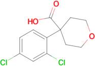 4-(2,4-Dichlorophenyl)oxane-4-carboxylic acid