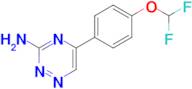 5-[4-(difluoromethoxy)phenyl]-1,2,4-triazin-3-amine