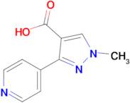 1-Methyl-3-(pyridin-4-yl)-1h-pyrazole-4-carboxylic acid