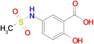 2-Hydroxy-5-methanesulfonamidobenzoic acid