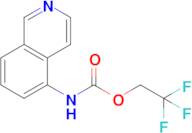 2,2,2-Trifluoroethyl n-(isoquinolin-5-yl)carbamate
